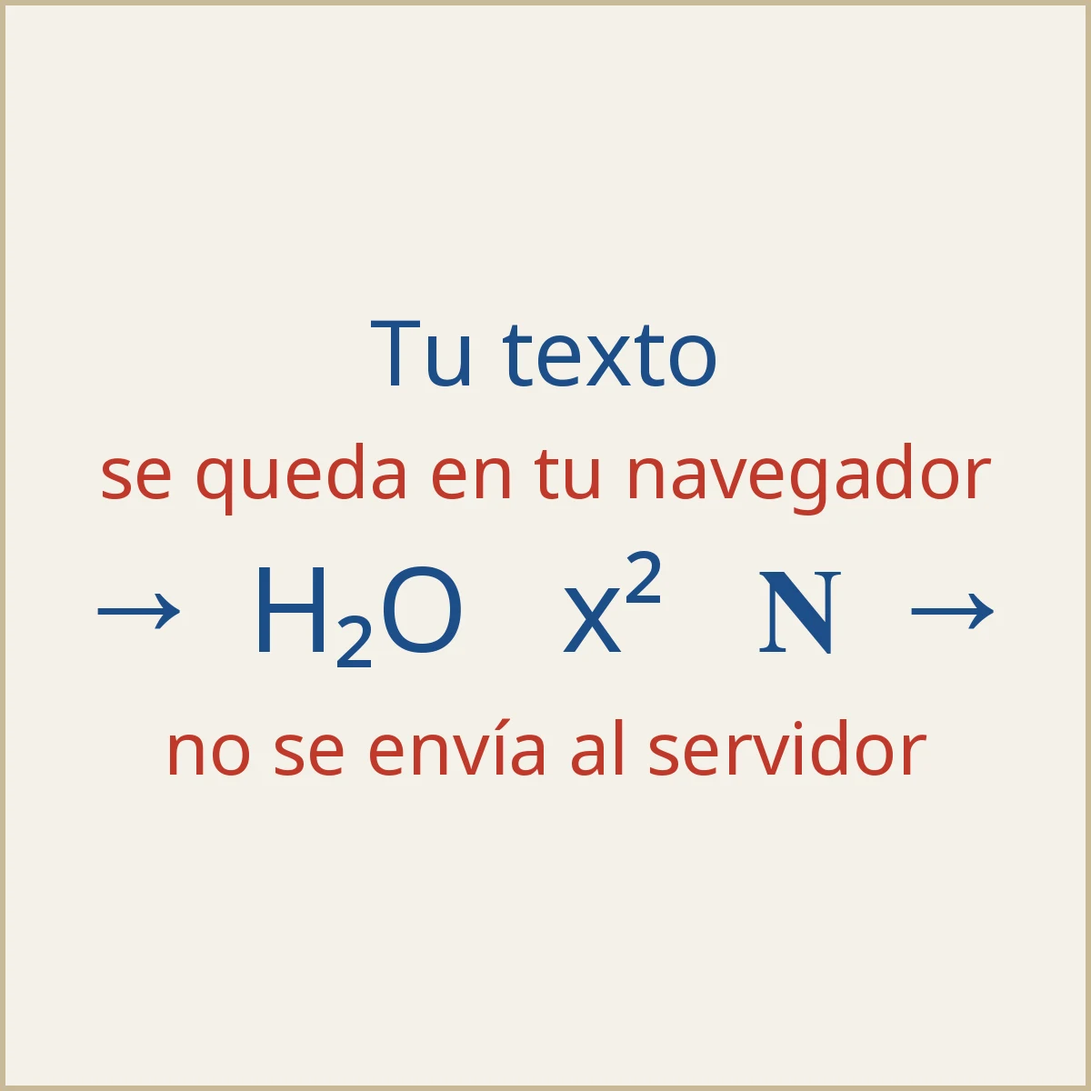El texto del conversor no se envía al servidor